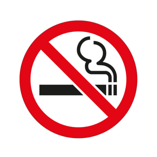 Pegatina prohibido fumar